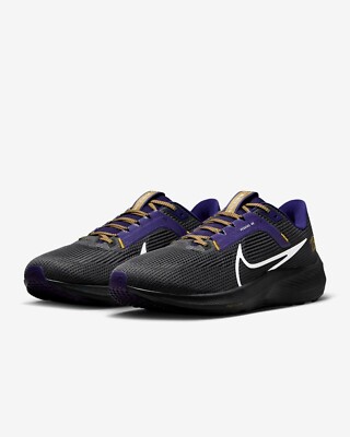 Nike Air Zoom Pegasus 40 \'Baltimore Ravens\' DZ5946-001 Running size 15 How to buy Ravens Nike Air Zoom Pegasus 41 sneaker main image 4