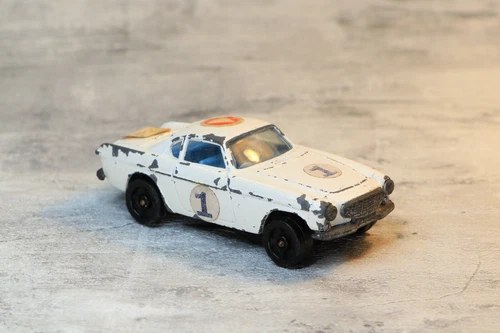 Corgi Rockets 905 The Saint's Volvo P1800 White Diecast Model Car Vintage 1970