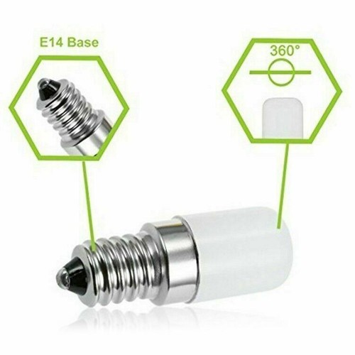 E14 LED Kühlschrankbirne Kühlschranklampe Leuchtmittel Warmweiß Kaltweiß 220V - Bild 6 von 14