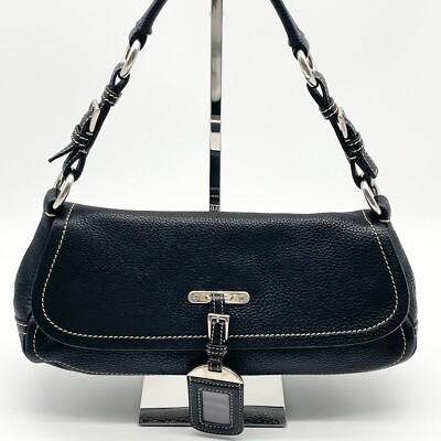 バッグ y2k 90s 00s archive prada leather bag y2k 90s 00s archive prada leather bag - メルカリ
