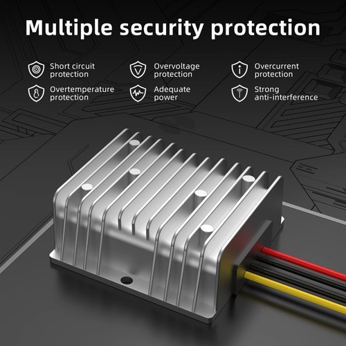 12V to 24V 15A 360W Waterproof DC/DC Car Voltage Converter Step Up Regulator AO - Picture 5 of 9