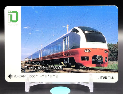 Fresh Hitachi E653 Series Prepaid iO Card for Train Used Japan Japanese Rare c