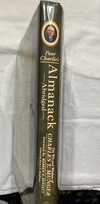 洋書 Poor Charlie's Almanack Charles Munger Poor Charlie's Almanack: The Wit and Wisdom of Charles T