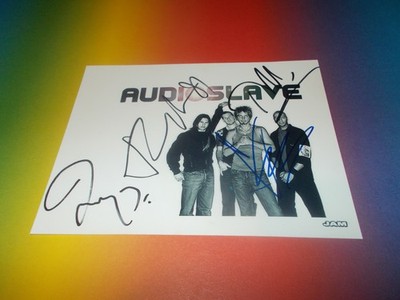 Audioslave  Chris Cornell signed signiert autograph Autogramm Foto in person