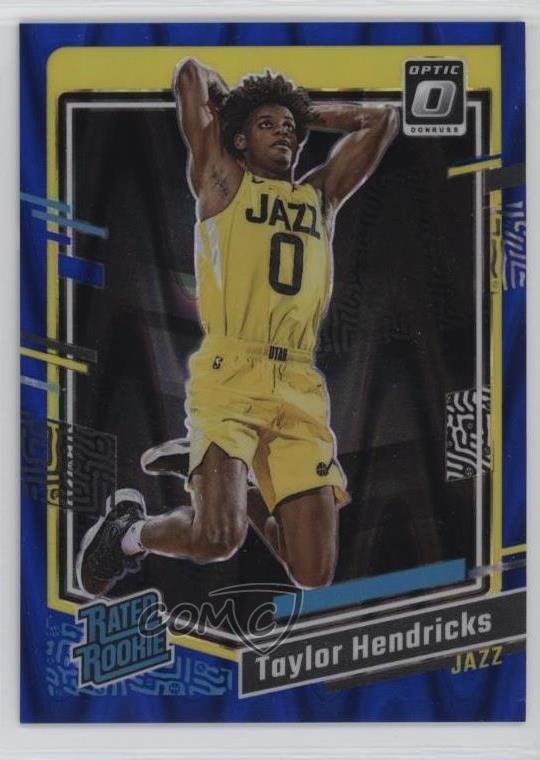 2023 Donruss Optic Rated Blue Seismic Prizm /249 Taylor Hendricks #233 Rookie RC