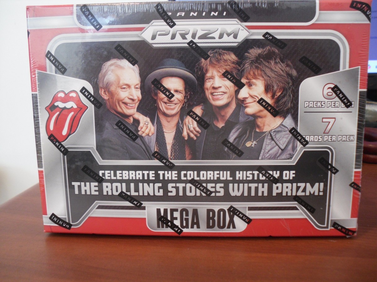 2025 Panini Prizm The Rolling Stones Hobby Mega Box FACTORY SEALED
