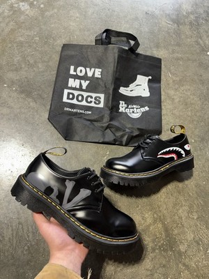 Bape x Doc Marten 1461 Oxfords Men s Size 9us/43eu. Brand New