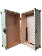 Vintage 1950’s Doll Steamer Trunk Wardrobe