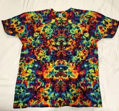Austin Mackereth Dyes N Good Vibes Classic Kenney Tie Dye Shirt XL