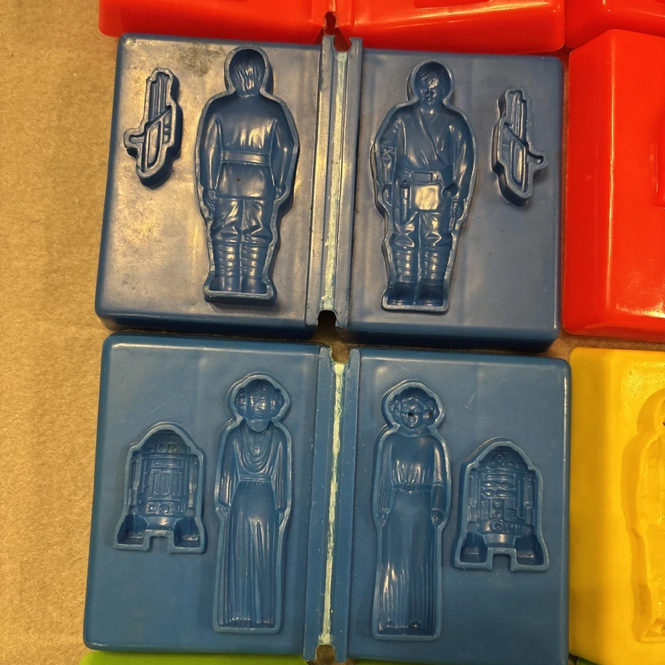 Moldes Play Doh de Star Wars de colección 1980 ¡y algunos extras varios!! Foto 2 de 4