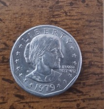 1979 D Susan B Anthony US Mint Dollar Coin