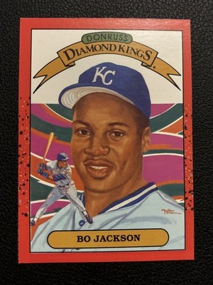 1990 Donruss - Diamond Kings Bo Jackson #1