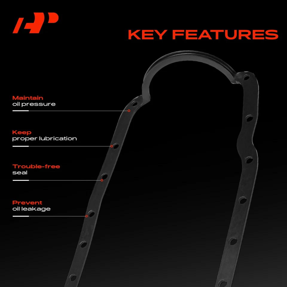 Прокладка масляного поддона двигателя A-Premium для Chevrolet S10 Blazer GMC S15 Isuzu Impulse - Изображение 4 из 4