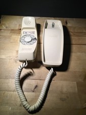 Vintage GTE Automatic Electric Rotary Trimline Phone- Ivory Color-Tested Working