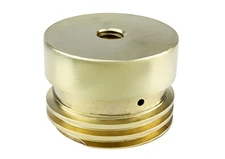 Rego 5764W Brass ACME Adapter 1-3/4" Cap Plug for Propane LP Gas Hose End Valve