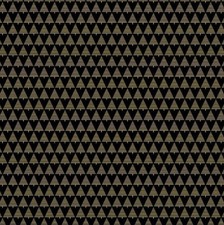 Timeless Treasure - Lined Christmas Tree - Black Quilting And Crafting Fabric