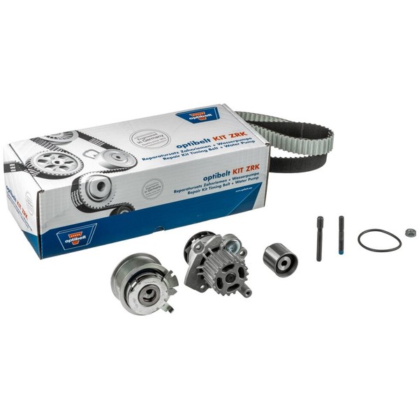 Wasserpumpe + Zahnriemensatz Optibelt KT 1237W2 FüR VW Skoda Audi Seat Ford A2-image