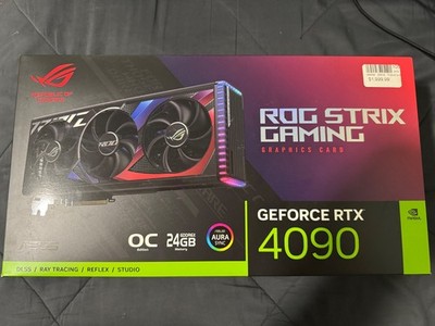 ASUS ROG Strix Gaming OC Edition NVIDIA GeForce RTX 4090 24GB GDDR6X