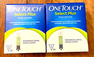 100Stk*OneTouch Select Plus Blutzuckerteststreifen NEU/OVP 06/2026 (2x50 Stk)