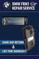 FRM3  Repair Footwell Module BMW MINI REPAIR SERVICE CODED LIFETIME WARRANTY