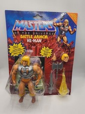 Product Image: Masters of the Universe Battle Armor He-Man Retro Play Action Figure Deluxe New 