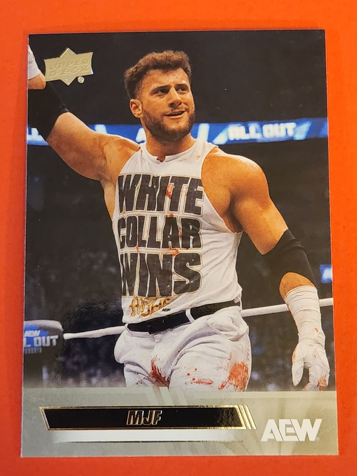 #51 MJF 2026 Upper Deck AEW Wrestling