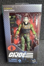 Hasbro G.I. Joe Classified Series Cobra  176 GRIM VIPER 6  Action Figure In Hand
