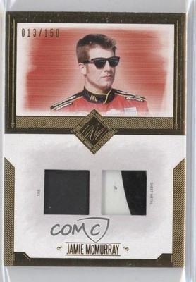 2014 Press Pass Total Memorabilia Dual Gold 13/150 Jamie McMurray #TM-JM u0h