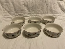 Villeroy  Boch Petite Fleur - Soup/ Cereal Bowls 4 5/8", Set of 6