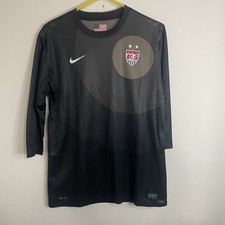 Nike Womens US Soccer Goalkeeper Jersey Large Goalie USA USMNT Onfield Version