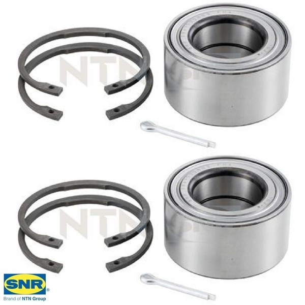 2X Radlagersatz SNR R153.15 2 Radlager Satz Links Rechts-image