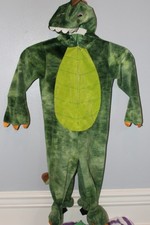 Koala kids green dragon zip up costume size 18m