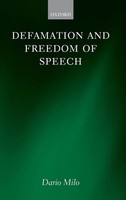 Dario Milo | Defamation And Freedom Of Speech | Buch | Englisch (2008) | Oup Uk