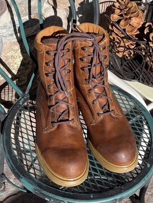 Men s Red Wing Loggermax Steel Toe Work Boots Brown 12 #1422