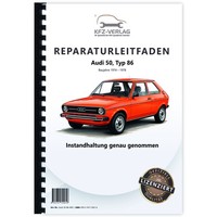 Audi 50, Typ 86 (74-78) Instandhaltung, Inspektion, Wartung - Reparaturanleitung