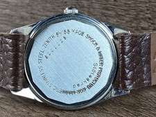 Zenith Pilot Rare Chocolate dial cal.126 vintage men’s watch From 1955 SERVICED 14