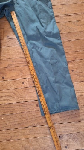 Dickies Deluxe Coveralls Men's 42M Olive Green Long Sleeve Workwear NOS image 3