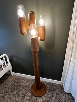 Mid Century Modern Cactus Lamp Charles Gibiterra for Modeline of CA