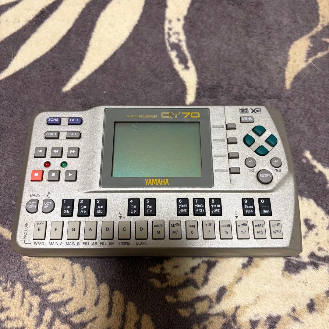 廃盤ヤマハミュージックシーケンサーQY70 【公式通販】