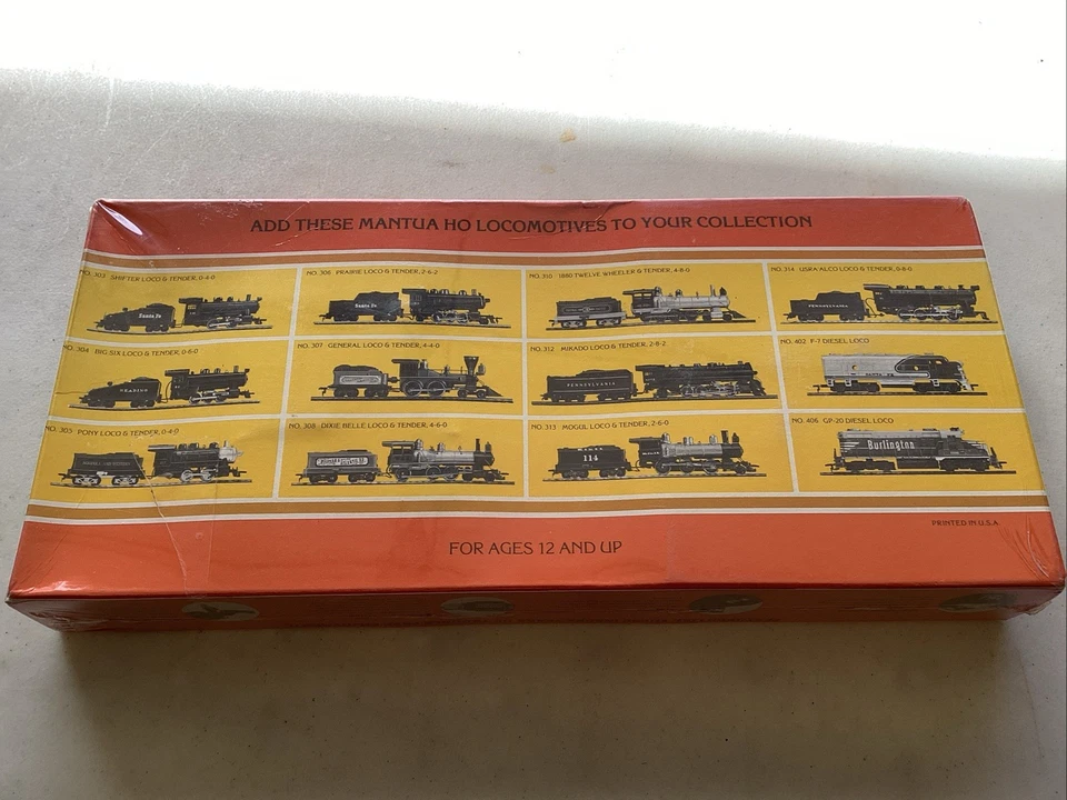 Mantua HO Scale Kit 505 0-4-0 Pony Locomotive & Tender Kit. NW  Sealed - Image 4 of 4