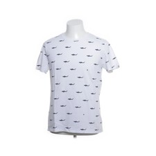 Gsus, T-shirt, Größe: M, Weiß, Baumwolle, Camouflage, Herren #cU0