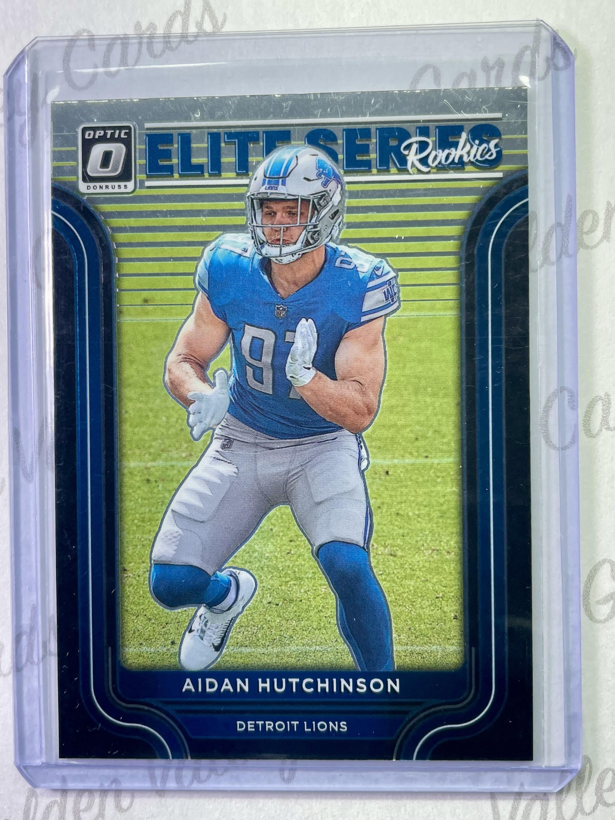 2022 Donruss Optic Elite Series Rookies #ESR-18 Aidan Hutchinson Detroit Lions