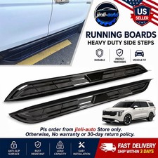2PCS Aluminum Running Boards Side Step Bars F...