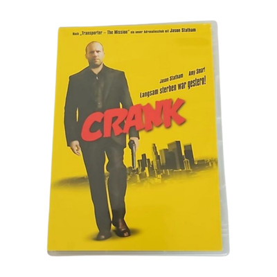 Crank DVD Jason Statham Amy Smart FSK16 Actionfilm sehr gut Universum