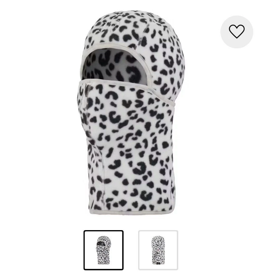 Supreme Polartec Balaclava Leopard FW24