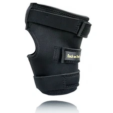Back on Track Therapeutic Hock Boots Black Large Orthopedic Brace for Horses