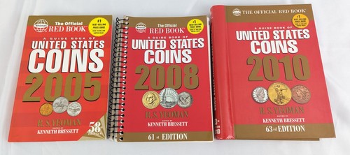 Red Book Guide to U. S. Coins 2005 / 2008 / 2010  58th/ 61st/63rd edition