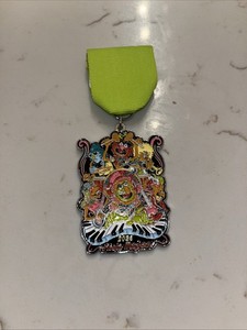 2026 Fiesta Muppets Mayhem Medal Pin - Dr Teeth - Animal - Rock N Roller coaster