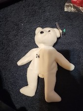 TINO MARTINEZ 24 SALVINOS BAMM BEANOS NY YANKEES BEANIE BABY 1998 CHAMPS w/ tag