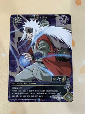 NARUTO ナルトカードゲーム CCG サイ Foil Naruto Kayou Trading Card TCG Holo FOIL NR-SR-058 PACK FRESH Free